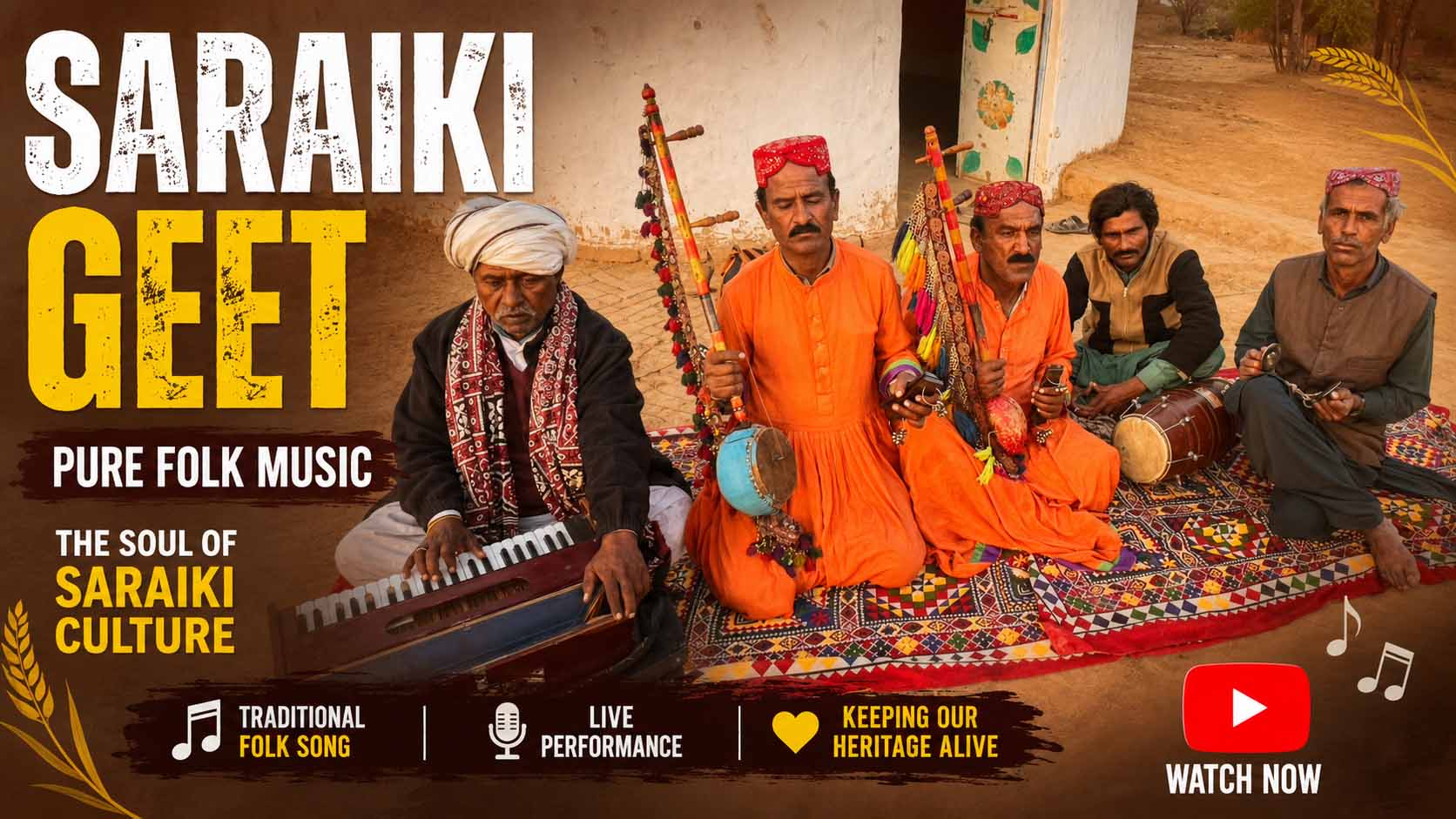 Saraiki folk musicians
